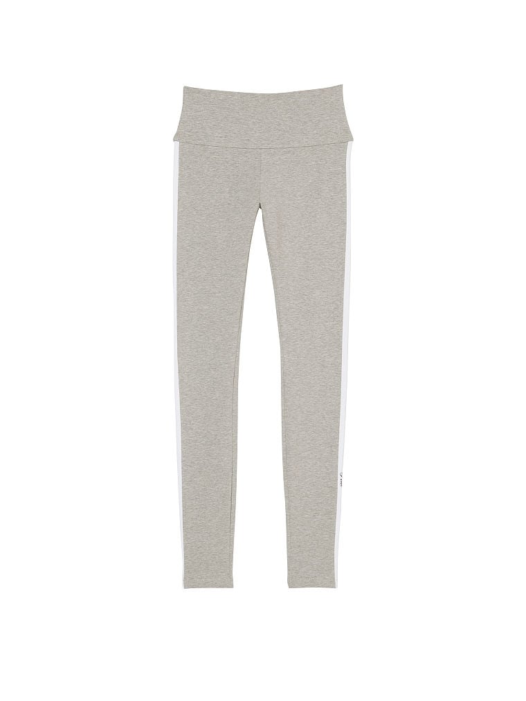 لگ بلند نخی ویکتوریا سیکرت پینک مدل Cotton High-Waist Leggings