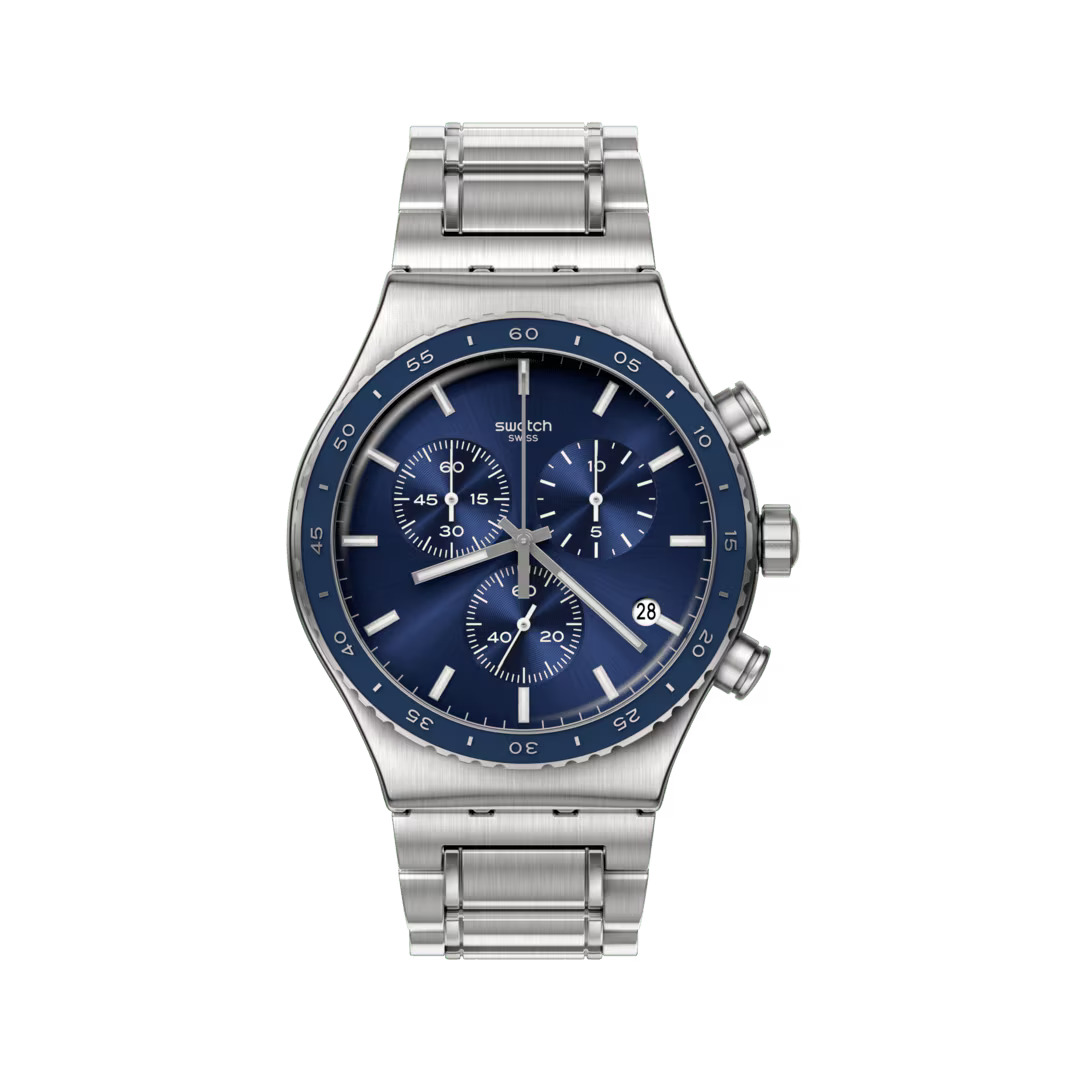 ساعت مچی زنانه/مردانه Swatch Cobalt Lagoon مدل YVS496G
