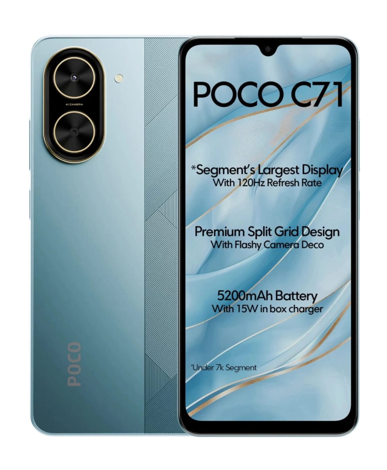 گوشی موبایل شیائومی مدل Poco C71 ظرفیت 64 گیگابایت رم 3 گیگابایت